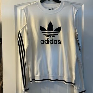 Adidas cold shoulder sweatshirt